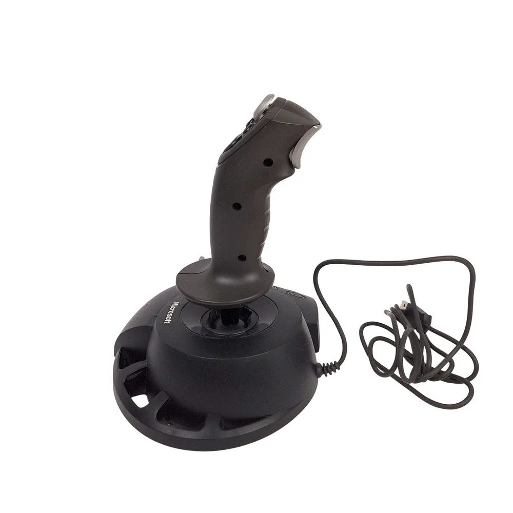 Microsoft Sidewinder Precision‎ 2 Joystick USB Flight Controller PC Gaming Black
